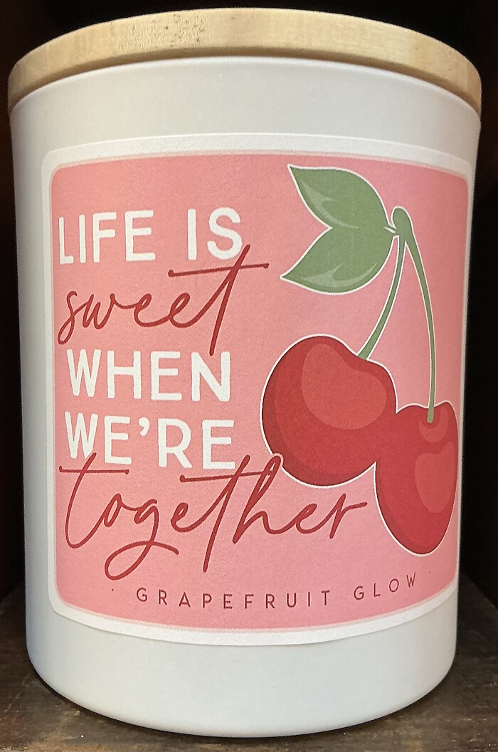 Life Is Sweet Candle